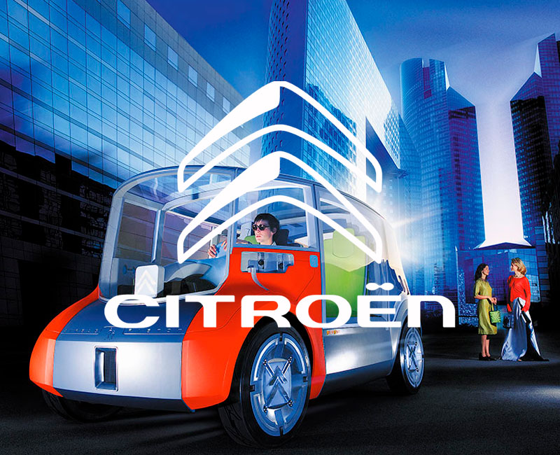 Création des visuels du prototype du nouveau concept car Osmose pour Citroën par les Studio Laudator