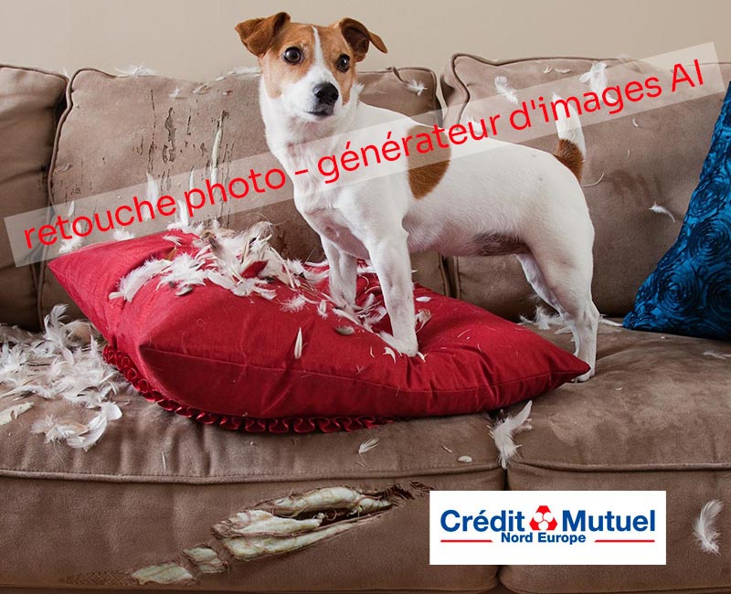Retouche photo réalisée par le Studio Laudator pour le Crédit Mutuel