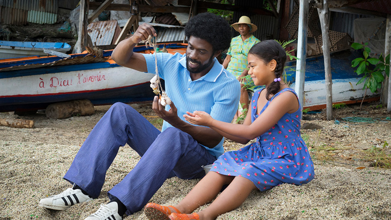 Photo de tournage du film Le Gang des Antillais, réalisée en Guadeloupe par Studio Laudator.