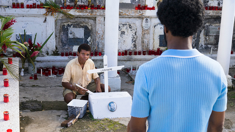 Photo de tournage du film Le Gang des Antillais, réalisée en Guadeloupe par Studio Laudator.