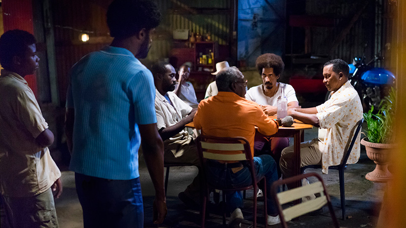 Photo de tournage du film Le Gang des Antillais, réalisée en Guadeloupe par Studio Laudator.