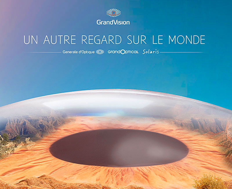 Photomontage campagne digitale GrandVision