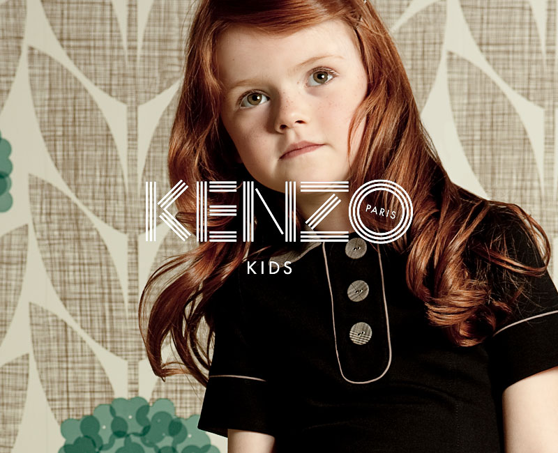 Retouche photo décoration pour Kenzo Kids